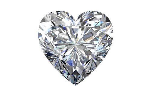 heart shaped diamond