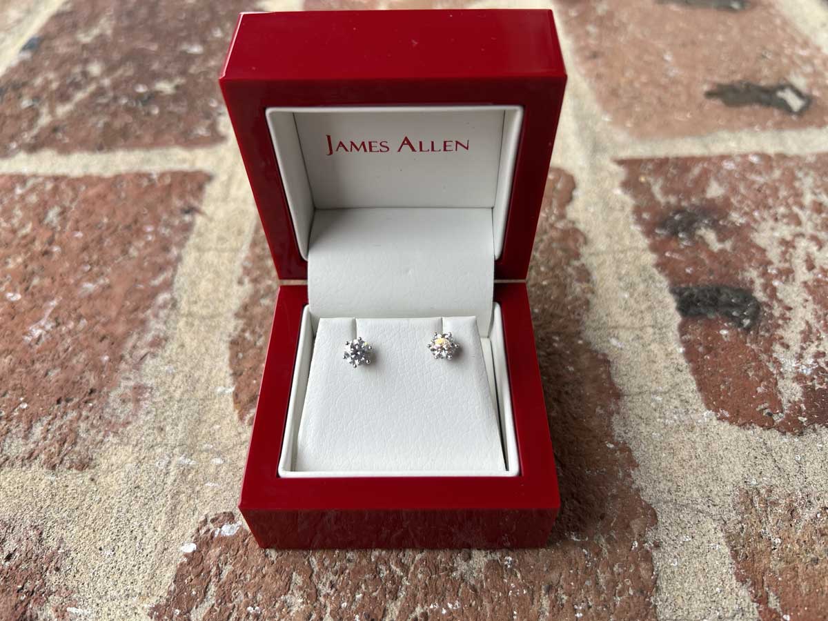 James Allen Ring Box See The Box & Packaging