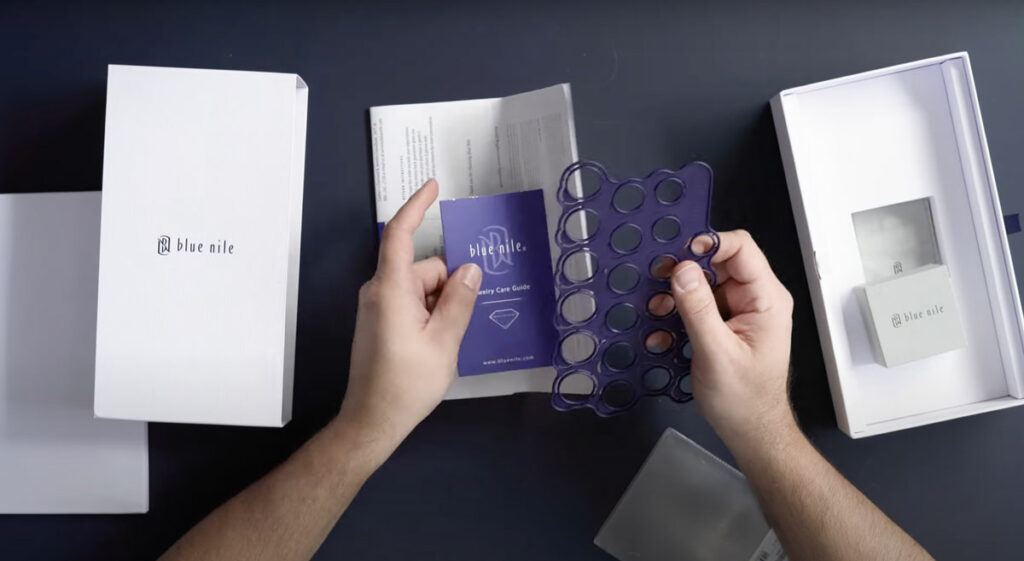 Blue Nile Ring Box See The Box & Packaging