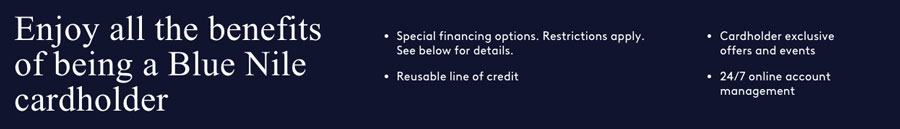 blue nile credit card benefits