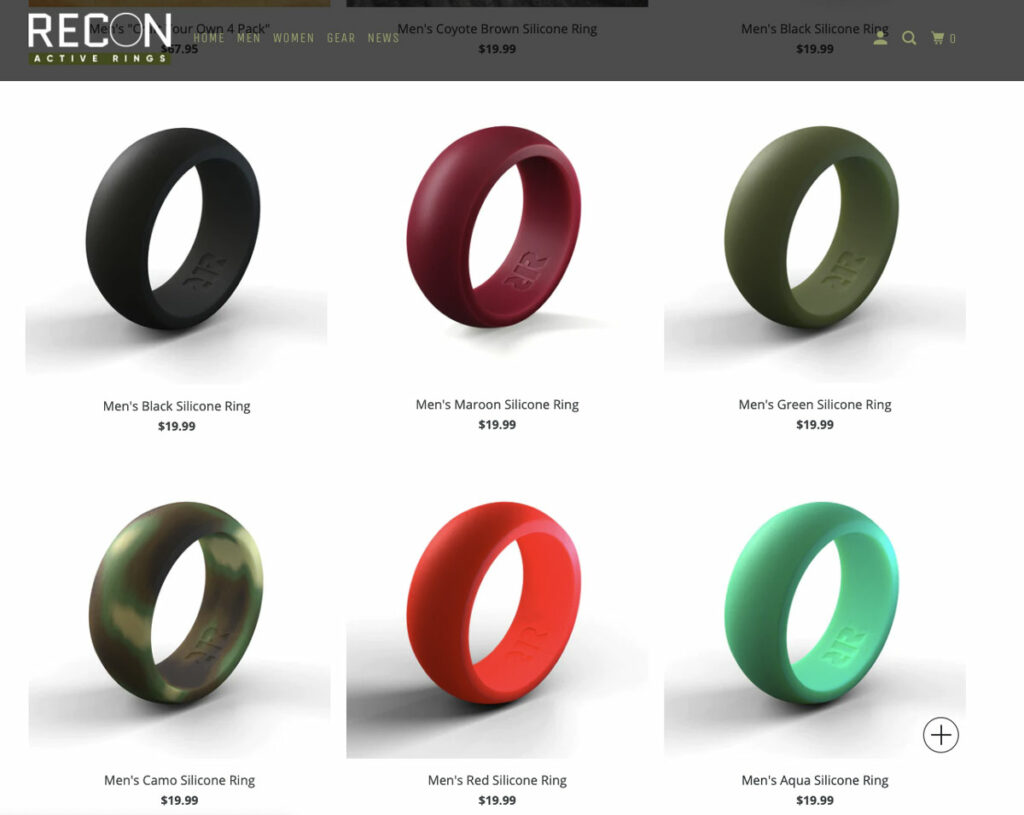 recon rings colors