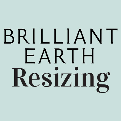 brilliant earth resizing