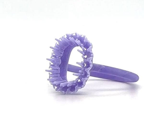 wove custom CAD ring