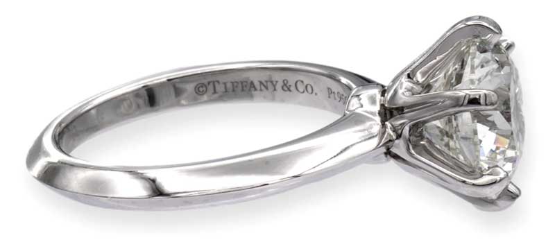 used tiffany diamond engagement ring