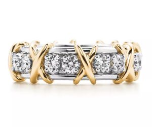 Tiffany Schlumberger Sixteen Stone Ring