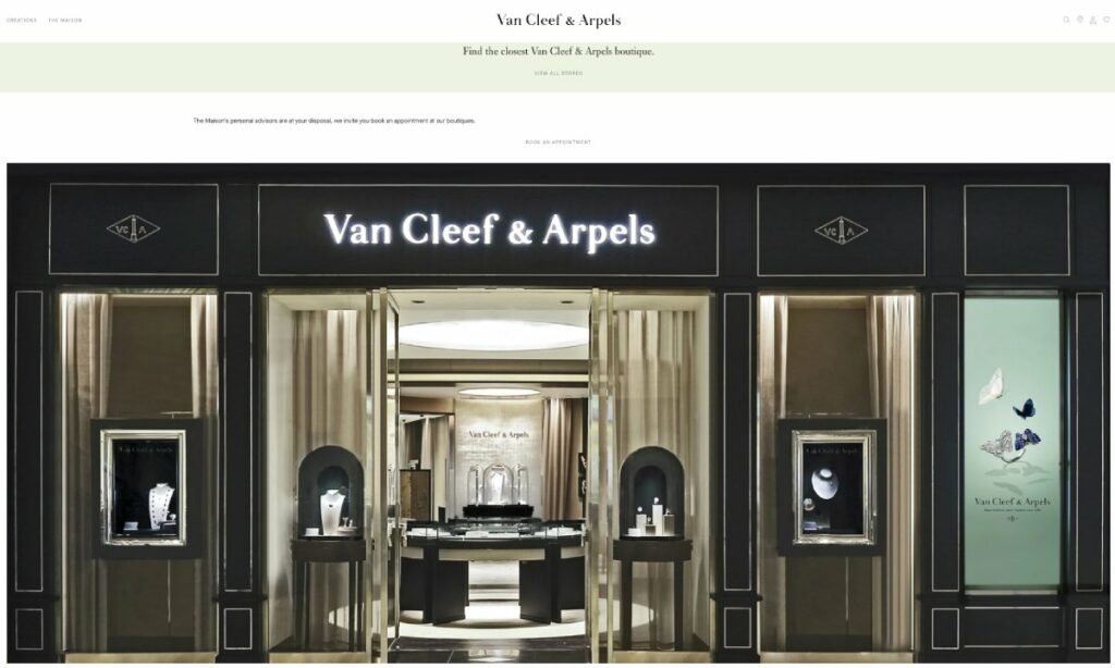 Van Cleef store locator