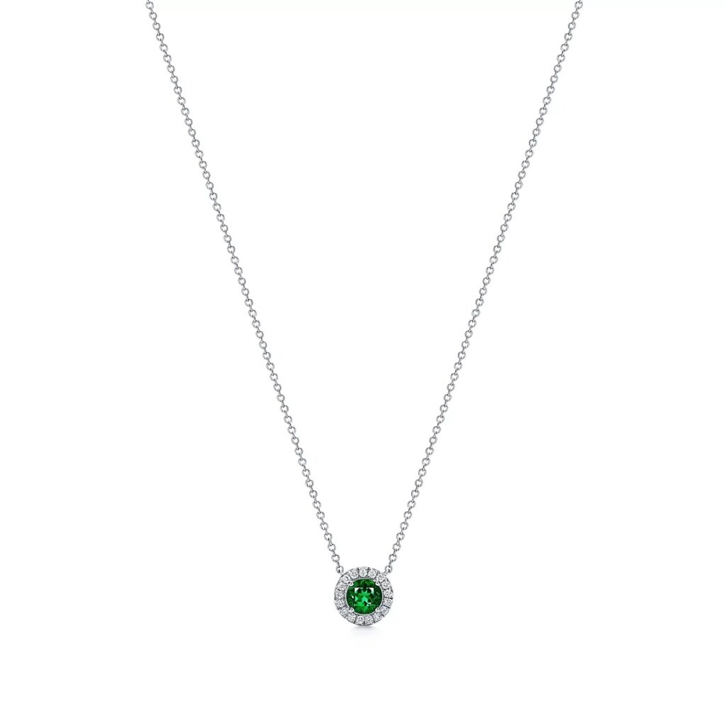 tiffany solestependant emerald